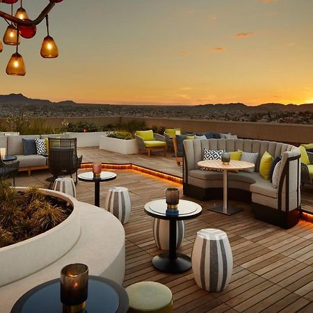 The Plaza Hotel Pioneer Park El Paso Exterior photo The rooftop lounge at the Hilton Scottsdale Resort and Villas