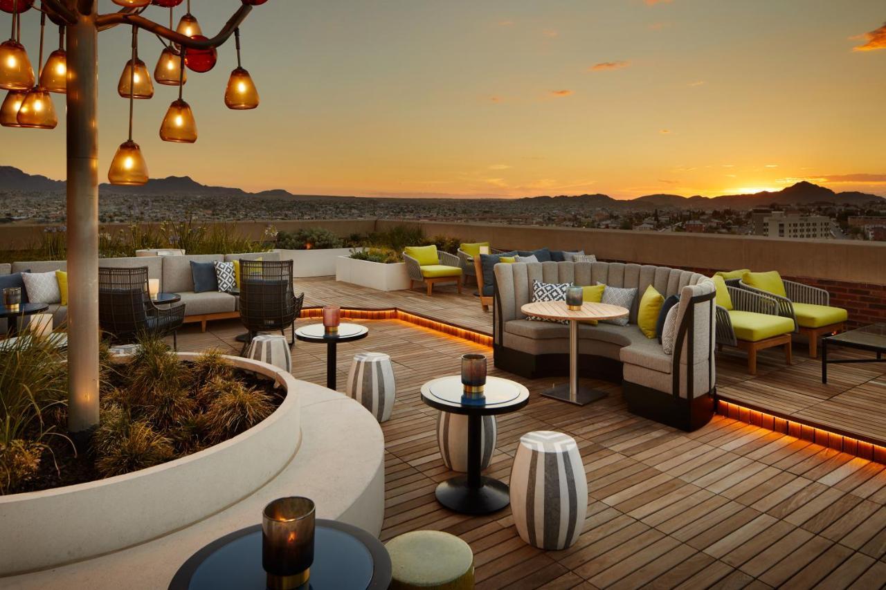 The Plaza Hotel Pioneer Park El Paso Exterior photo The rooftop lounge at the Hilton Scottsdale Resort and Villas
