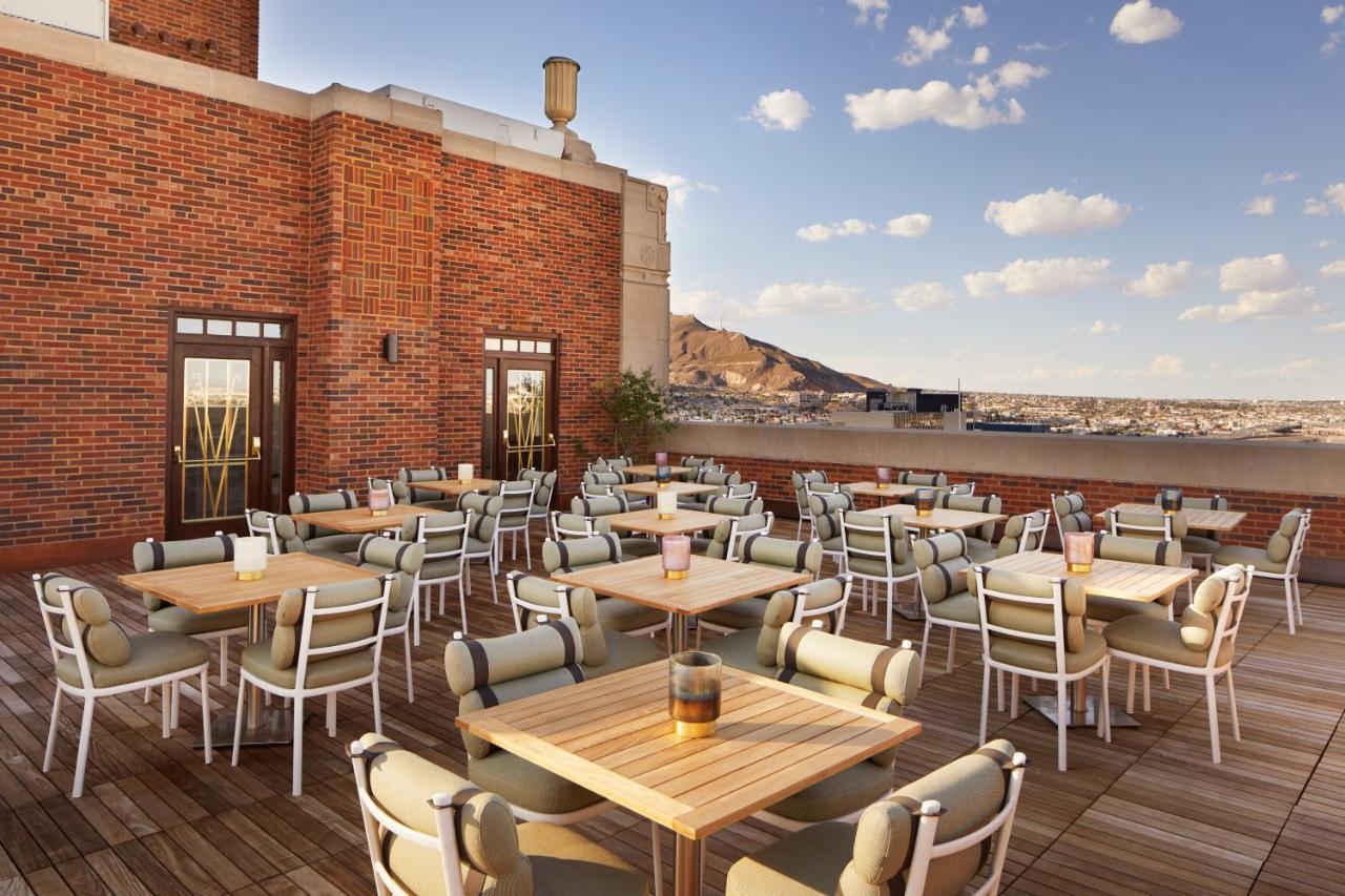 The Plaza Hotel Pioneer Park El Paso Exterior photo The rooftop bar at the Hotel